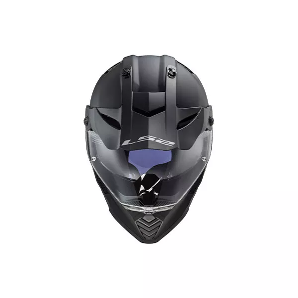 Capacete Ls2 MX436 Pioneer Evo Monocolor - Preto Fosco Moto One