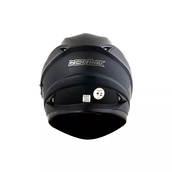 Capacete Norisk Ff302 Soul Monocolor - Preto Fosco (Viseira Solar