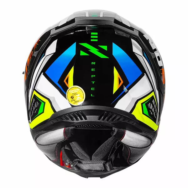Capacete Norisk Strada II Reptel - Vermelho/Azul Moto One