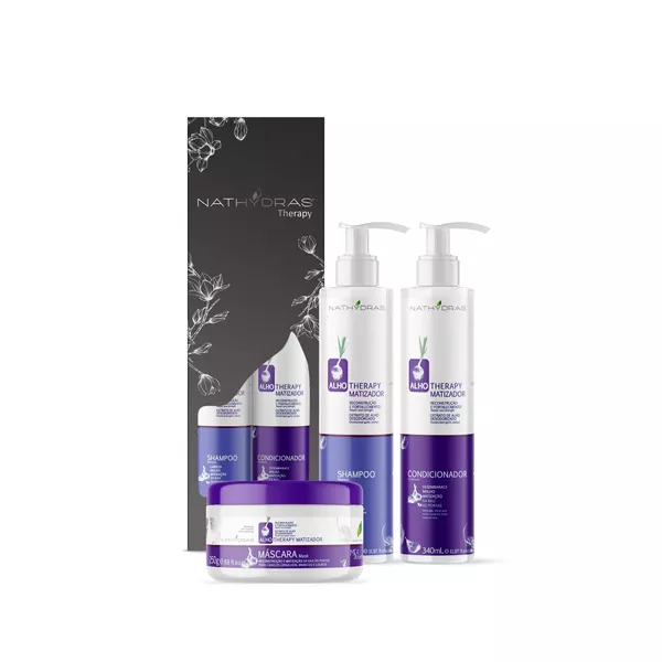 Kit 3 Itens - Alho Matizador | MSA COSMÉTICOS