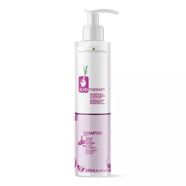 Shampoo Alho 340ml | MSA COSMÉTICOS