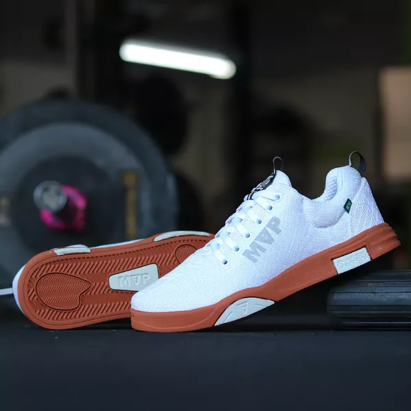 Tênis Branco de Treino Rhino Tech III - White Camel | MVP Fitness
