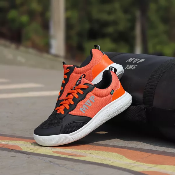 Tênis confortável para treinos Rx Fly - Black Orange | MVP Fitness