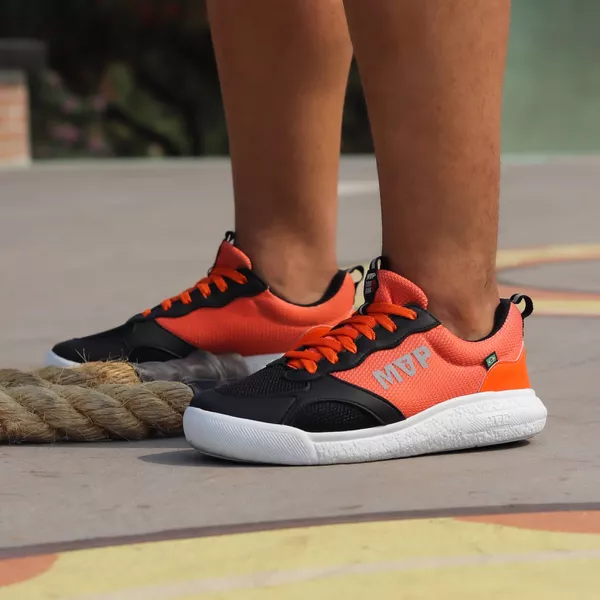 Tênis confortável para treinos Rx Fly - Black Orange | MVP Fitness
