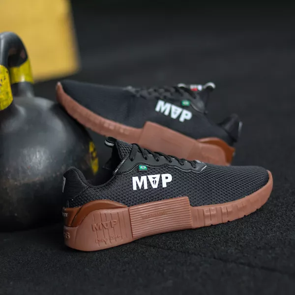 Tênis Cross Trainning MVP 6X6 - Black Camel | MVP Fitness - Loja