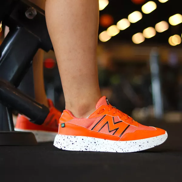 Tênis de Academia Xtep Run II - Orange | MVP Fitness - Loja Oficial