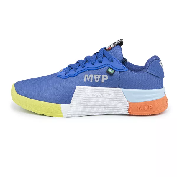 Tênis de Cross Training MVP 5x5 - Blue Orange | MVP Fitness - Loja