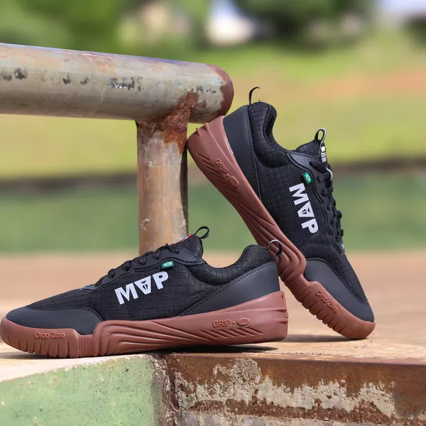 Tênis de Cross Training MVP Barefoot Evo 4 - Black Camel | MVP