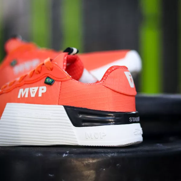 Tênis de Treino MVP 5x5 - Orange White | MVP Fitness - Loja Oficial