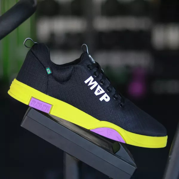Tênis de treino Unissex Rhino Tech III - Black Yellow | MVP