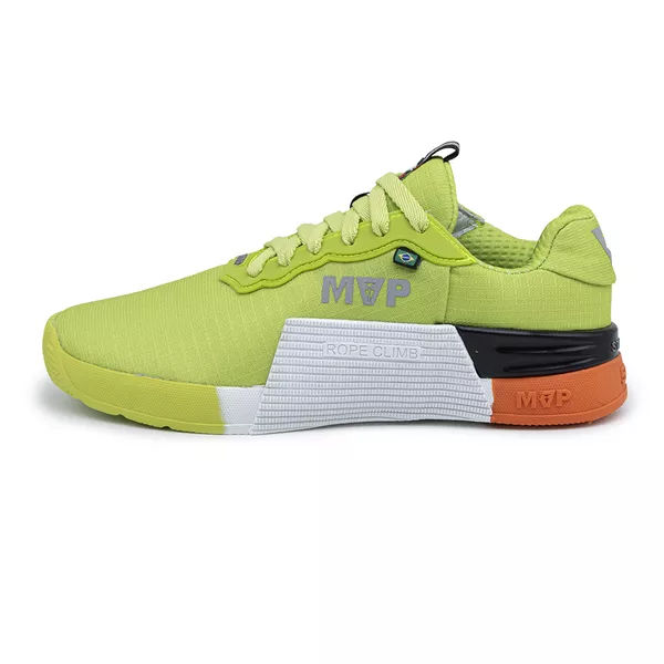Tênis MVP Cross Training 5x5 - Green Orange | MVP Fitness - Loja