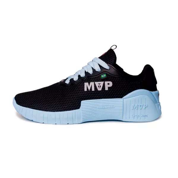 Tênis MVP Cross Trainning 6X6 - Black Blue | MVP Fitness - Loja