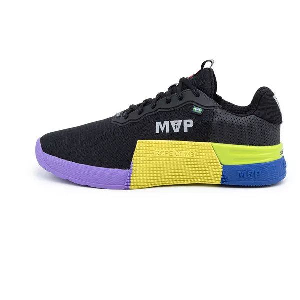 Tênis MVP para Cross Training 5x5 - Black Yellow | MVP Fitness
