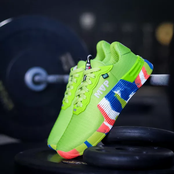 Tênis MVP para Cross Training 5x5 - Green Splash | MVP Fitness