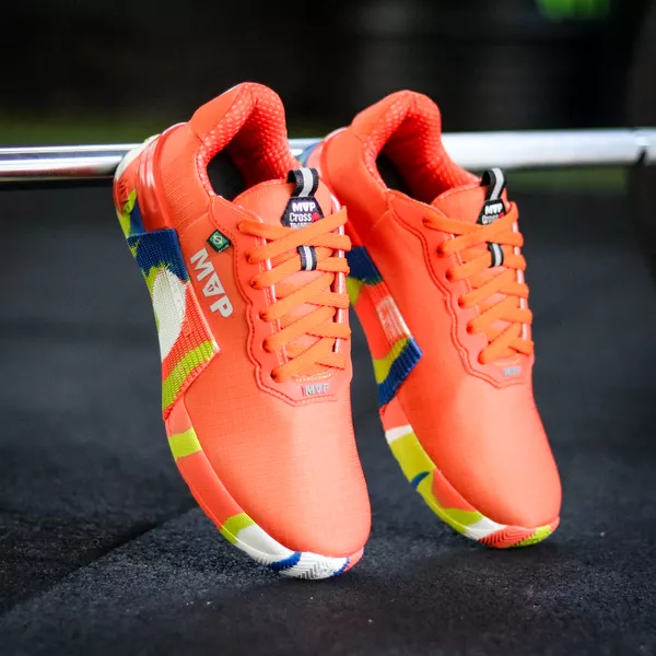 Tênis MVP para Cross Training 5x5 - Orange-Splash | MVP Fitness