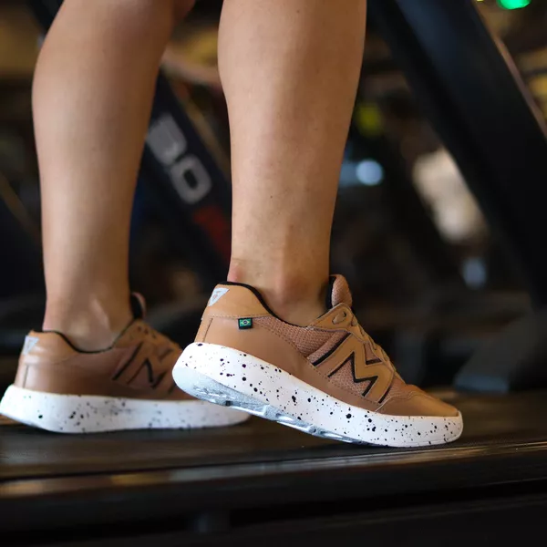 Tênis MVP para treino Xtep Run II - Ambar | MVP Fitness - Loja Oficial