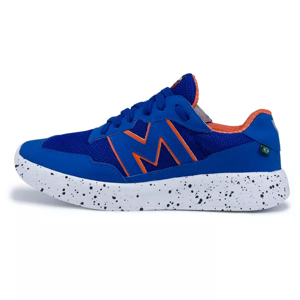 Tênis MVP para treino Xtep Run II - Blue Orange | MVP Fitness