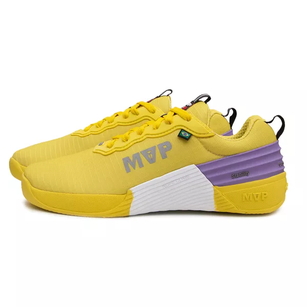 JMimports  Tênis para Cross Unissex 4x4 - Yellow Purple | MVP Fitness - Loja