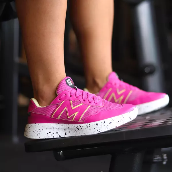 Tênis para treino feminino Xtep Run II - CHERRY YELLOW | MVP