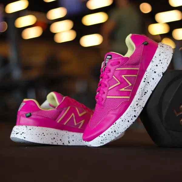 Tênis para treino feminino Xtep Run II - CHERRY YELLOW | MVP
