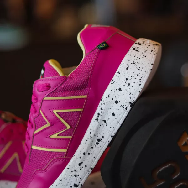 Tênis para treino feminino Xtep Run II - CHERRY YELLOW | MVP