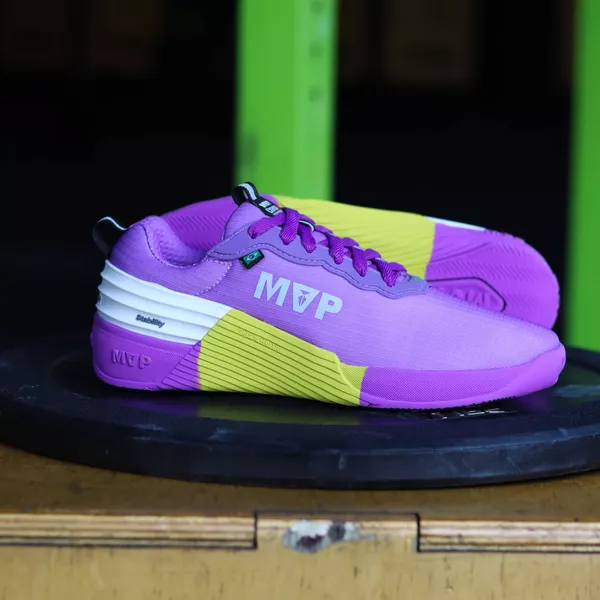 Tênis Unissex para Cross MVP 4x4 - Purple Yellow White | MVP