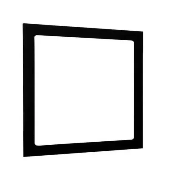 PLAFON PAINEL LED Embutir QUADRADO PRETO BIVOLT LUZ BRANCA