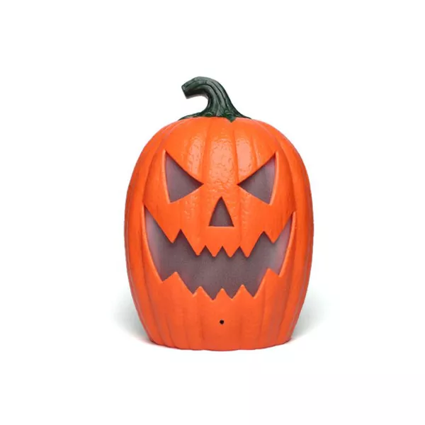Abóbora Halloween Jack O Lanterna Com Som E Sensor De Movimento