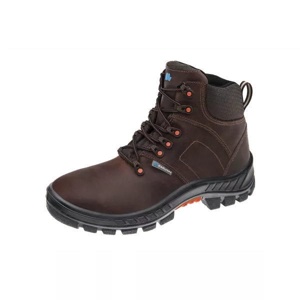 Botina De Couro Nubuck Climatech Marrom Num.37 Premier Plus Marluvas