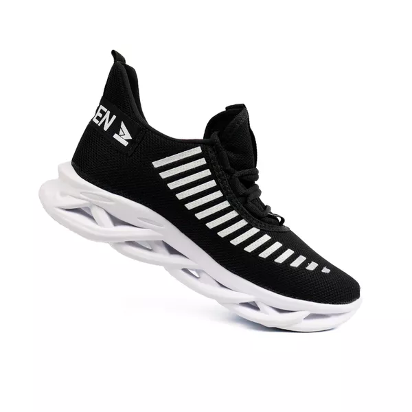Tenis Oldsen Jaguar Unissex - PRETO/BRANCO