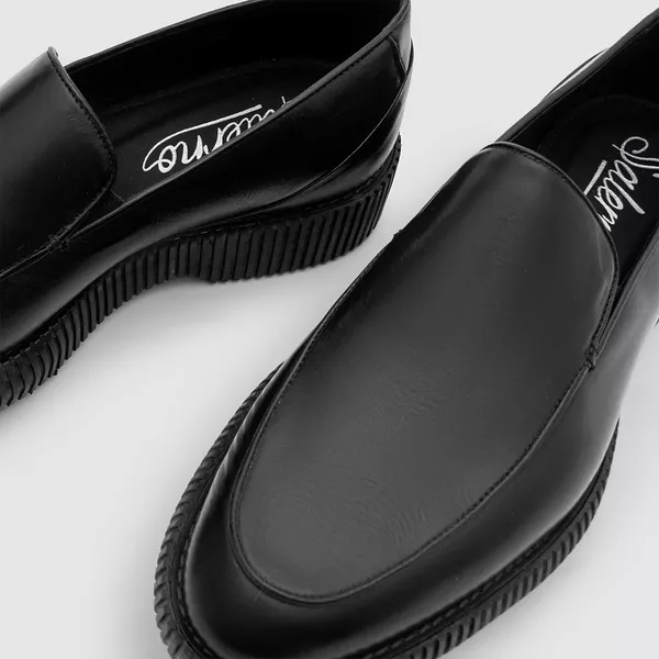 Sapato Casual Loafer Axel Preto | Salerno Prime
