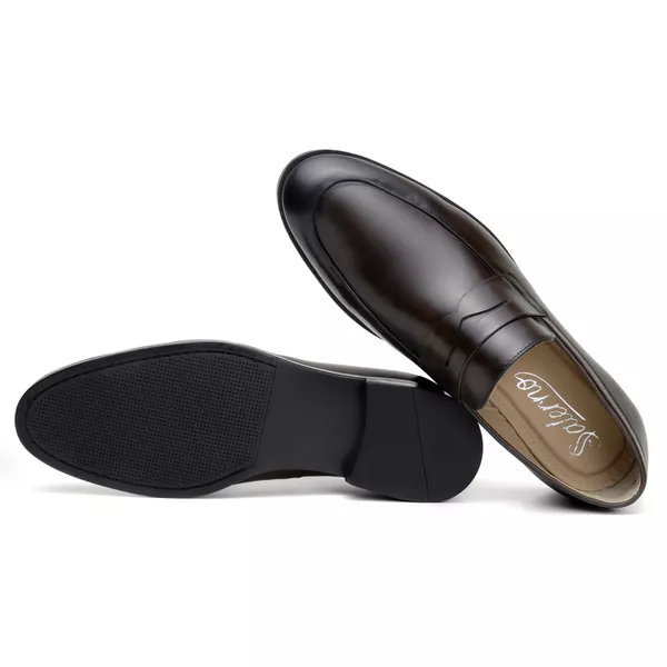 Sapato Social Masculino | Loafer Moss | Couro Legítimo | Salerno Prime
