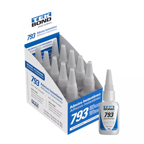 マルオRAGE 60HL Cola Instantânea 793 Tekbond | Palma Parafusos e Ferramentas