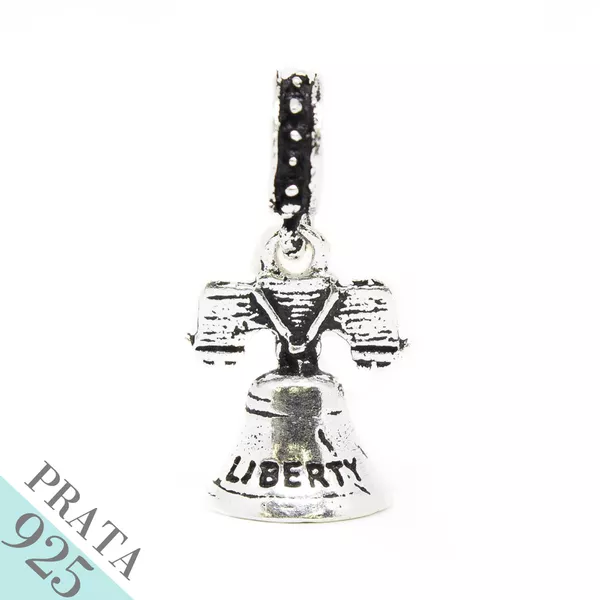 Pingente Sino Da Liberdade Memories Prata 925