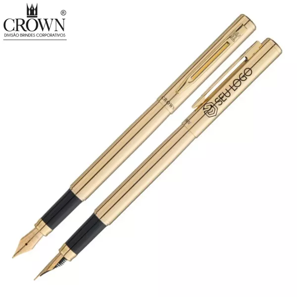 Caneta CROWN Tinteiro Capricci | Personalizar Toledo