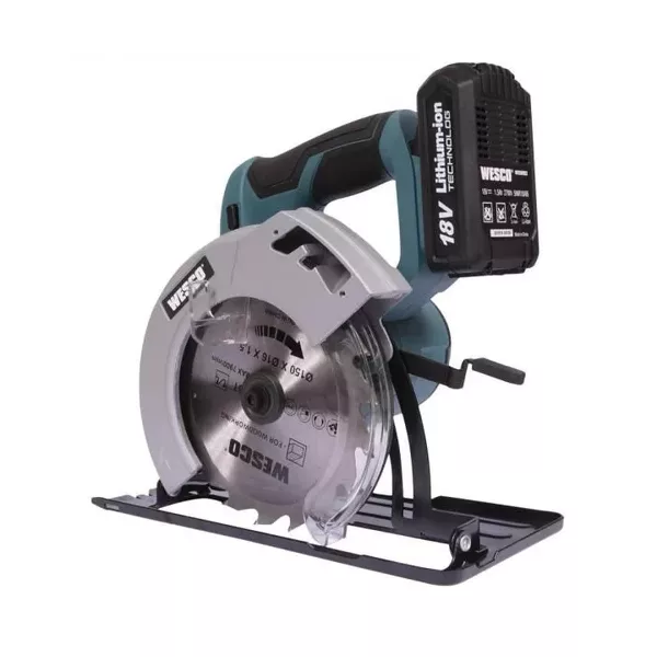 Serra Circular á Bateria 150MM 18V WS2934 Wesco | Petrotintas