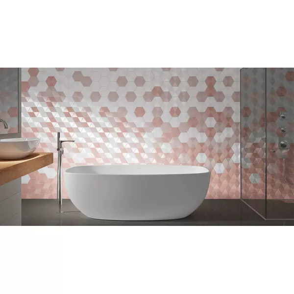 Revestimento Portinari Love Hexa PK MLX 17,4x17,4 | Piso de Pedra