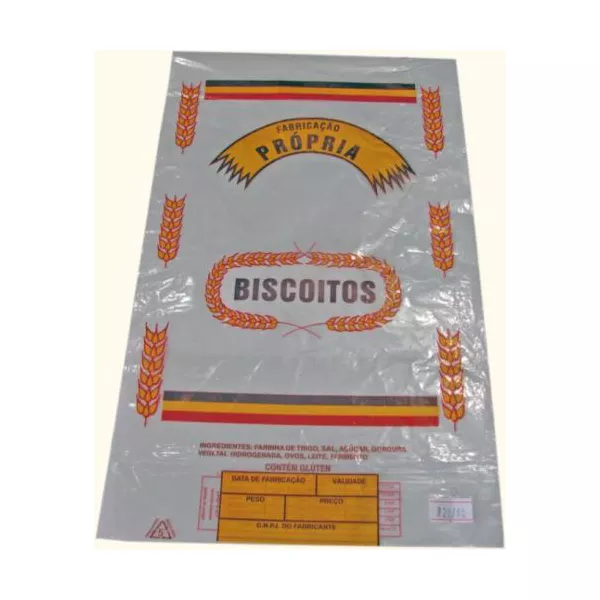 Saco PP Biscoito 100G C/100 UND