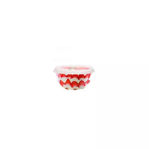 Pote Plástico PP Bowl Prafesta com Sobretampa 750ml c/08x20 und
