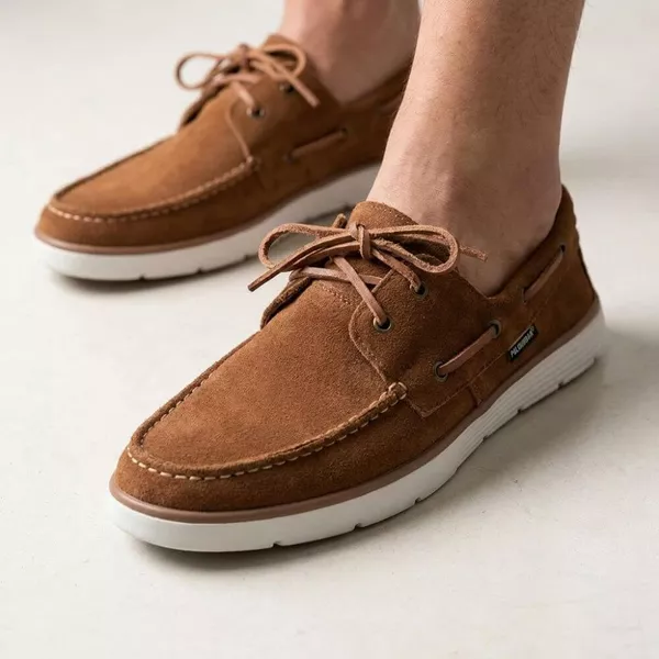 Mocassim Masculino Dockside Top Sider Camurça - Camel | POLO URBAN