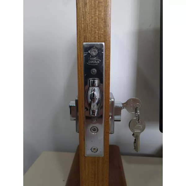Fechadura Rolete Ext Roseta QCR 3,5cm | Porta & Piso
