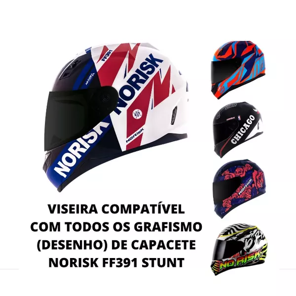 VISEIRA NORISK FF802/391 RAZOR FUME | PRESIDENTE MOTOS