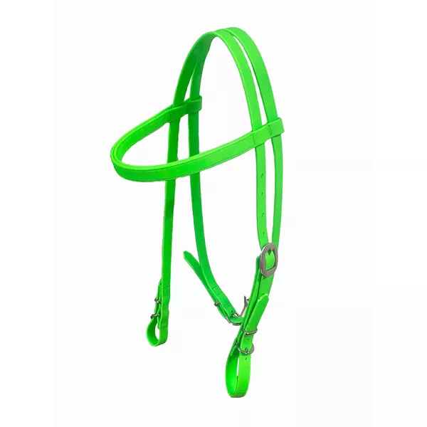 Cabeçada Testa Boots Horse Silicone - VERDE LIMÃO