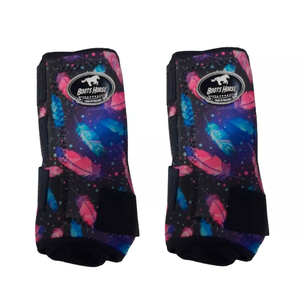 Boleteira Traseira Boots Horse - Estampa Penas