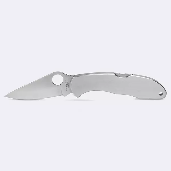 Canivete Liso Cimo Heeler 8 Inox Cabo Inox com Clip 9440/3