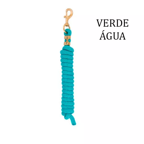Cabo de Cabresto em Nylon Weaver - Verde Agua 