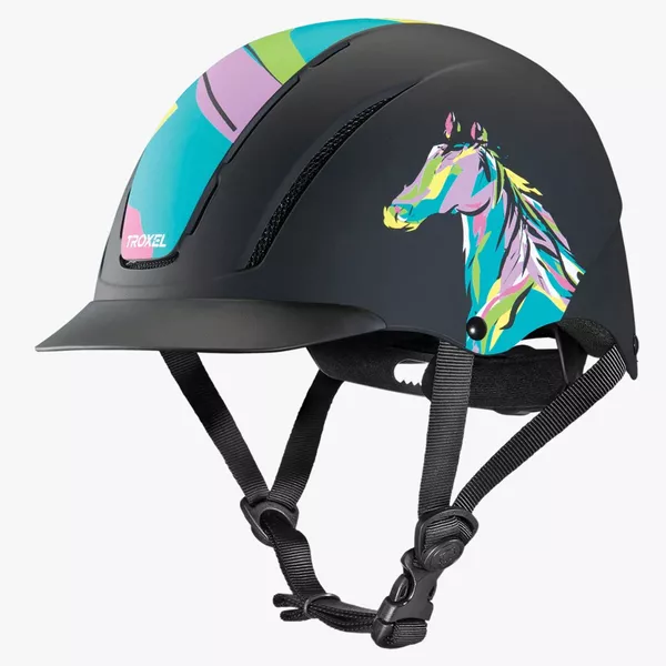 Capacete Troxel - Spirit - Pop Art Pony | PROTEC HORSE - A LOJA