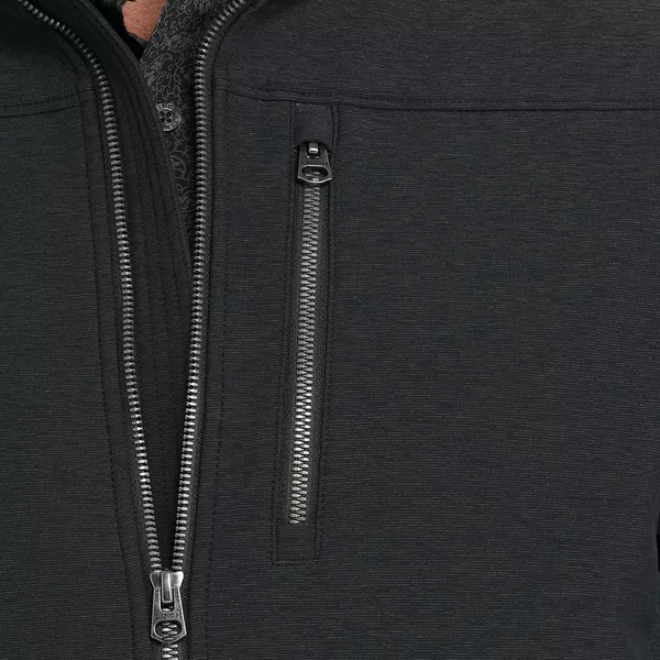 Jaqueta Masculina Cinch Concealed Carry Preta - Resistente à Água
