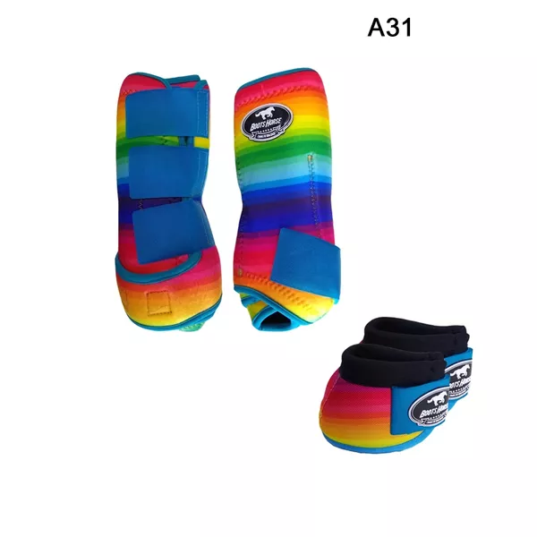 Kit Simples Boots Horse Cloche e Boleteira - Estampa A31