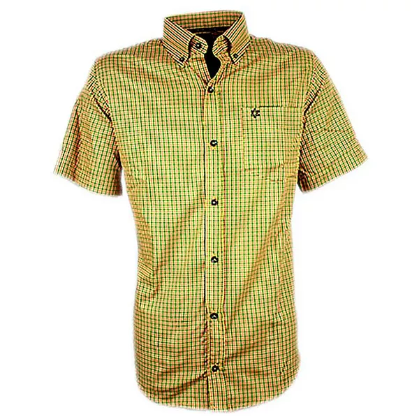 Camisa Xadrez Amarela e Vermelha - TUFF 